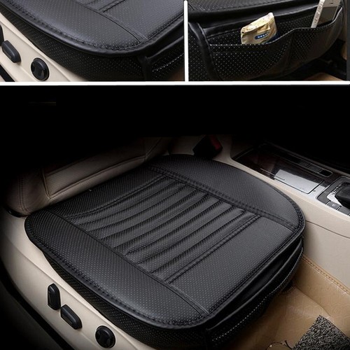 Black car chair - black,