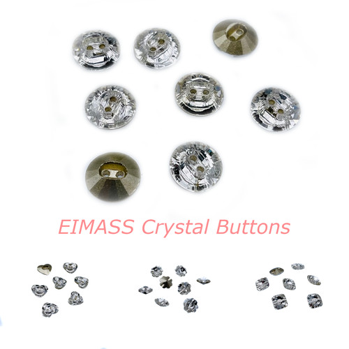 Crystal buttons eimass - buttons,, eimass®