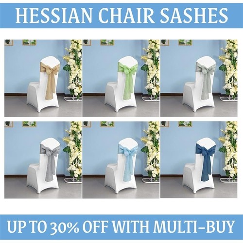 10pcs wedding hessian linen - wedding,