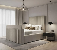 Linestyle Padded TV Bed Frame