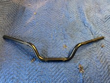 Black 1-inch Motorcycle Pull Back Handlebars Harley Davidson Chopper Bobber