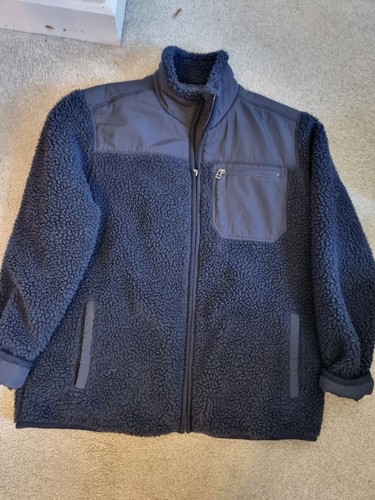 Mantaray mens sherpa fleece - mantaray,