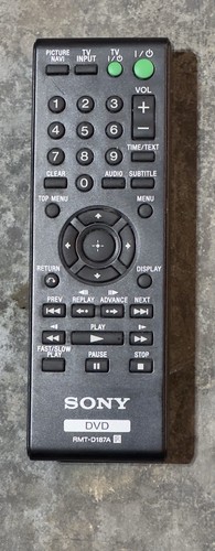 Sony remote rmt - remote, for