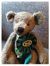 Very cute Hermann mohair Teddy Bear “ 1940 ” Decade Bears Ltd Edition/100 - 25cm