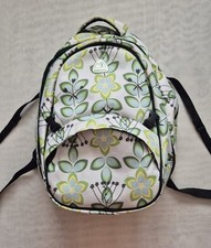 Euro Hike Floral Design Travel Multi Section Backpack Cool Bag Section VGC