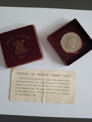1951 festival britain crown - 1951,