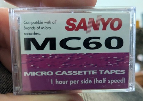 Sanyo mc60 micro - sanyo, tape
