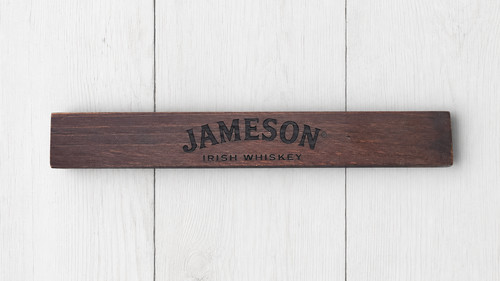 Jameson irish whiskey wooden - jameson,