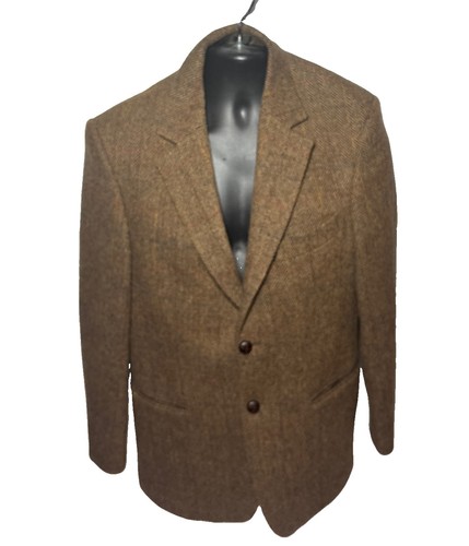 Harris tweed blazer 38s - blazer,