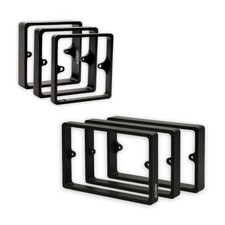 Black Socket Switch Spacers -