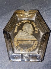 Vintage Dom Perignon Champagne Smoky Glass Ashtray Rare