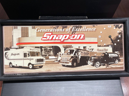 Snap tools wall clock - snap-on,