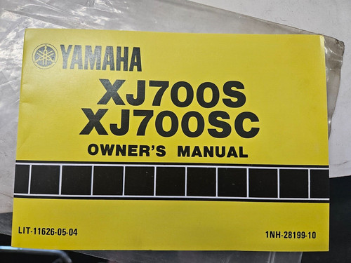 Yamaha xj700 maxim owners - yamaha,