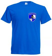 Rovers Of Bristol Shield T-Shirt The Pirates Logo Unisex Adult Football Fan Top