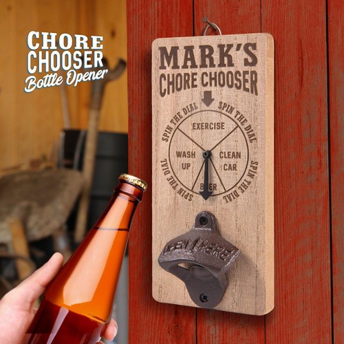 Wooden chore chooser - wooden,