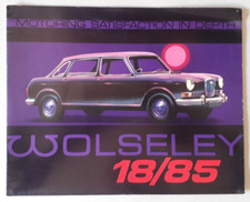 Wolseley 18/85 Saloon Brochure