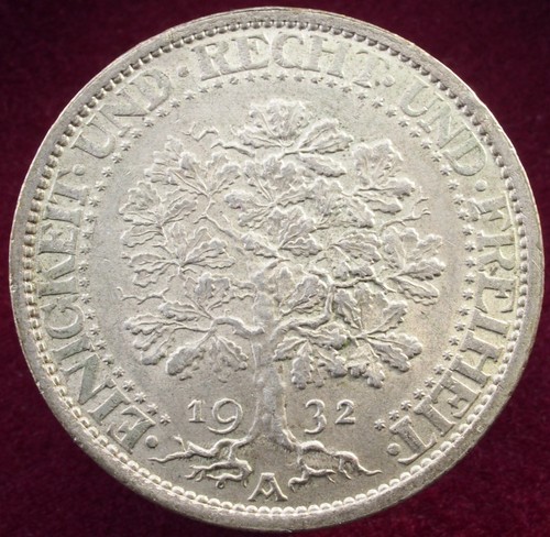 Germany reichsmark 1932 a - germany,