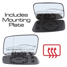 Wing Door Mirror Glass Volvo 850 1992-1997 Heated Aspherical & Convex 1 Pair