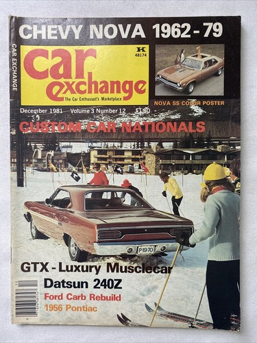 1981 december car exchange - 1981,