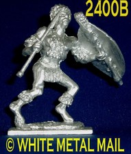ZULU WARS Casting LA2400B Zulu Warrior Running Spear & Shield MODEL