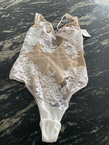 Perla bodysuit with lace - bodysuit,
