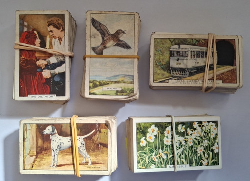 Gallaher cigarette cards x - cards., 5