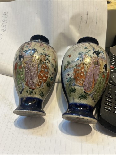 Antique pair japanese - japanese, satsuma