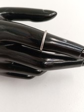 Vintage 97.5 Platinum 1.7mm Engraved Wedding Ring Size M Gift Boxed 2.00g