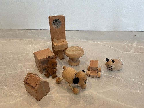 Dolls house furniture - dolls,