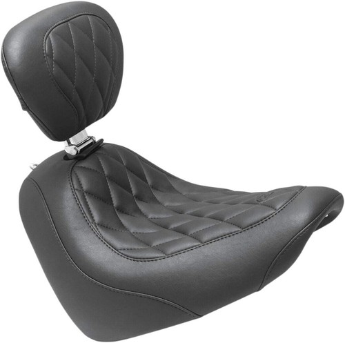 Mustang seats black - black, wide