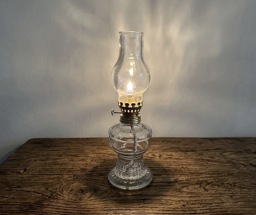 Vintage handmade oil lamp - oil,