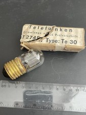 Rare Original WW2 Wehrmacht Telefunken Radio Valve  TE30 Heer Luftwaffe Signals