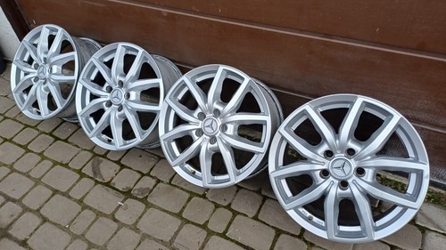 Mercedes alloys 5x112 - 17",