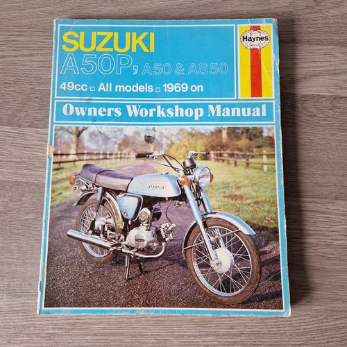 Suzuki ap50 haynes manual - suzuki,