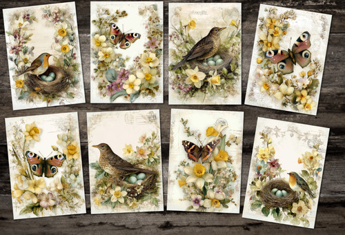 Vintage style spring - vintage,