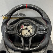 Fit BMW G30 G32 G15 G16 G05 G06 M5 X6M with Buttons Carbon Fiber Steering Wheel