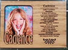 CADENCE Personalized Engraved