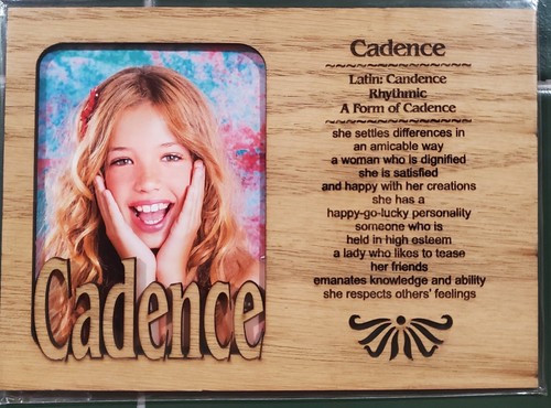Cadence personalized engraved - cadence,