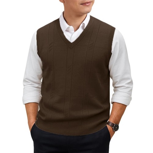 Mens sleeveless jumper plain - mens,