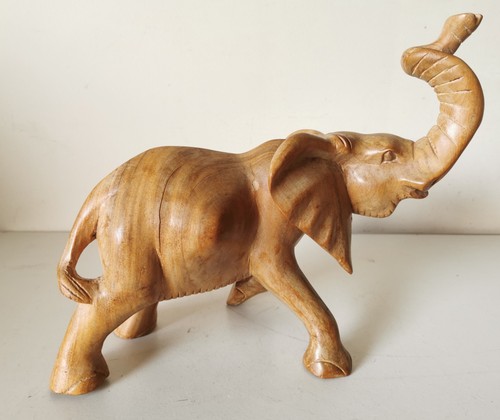 Large hand carved wooden - large,