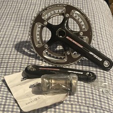 New FSA SL-K Light Crankset MegaExo Carbon 10 Speed Road Bike 53/39t 172.5
