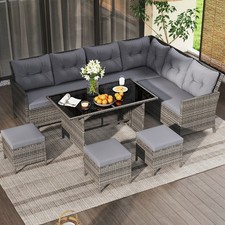 7 PCS Patio Dining Furniture