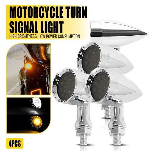 12v new chrome motorcycle - 4x,