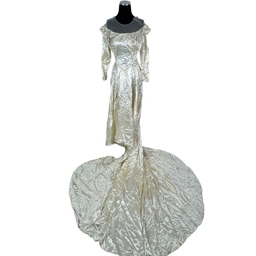 Vintage 40s liquid satin - vintage,