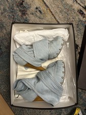 Mulberry Boots Denim &Leather