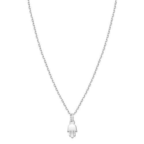 925 sterling silver mini hamsa - 925,