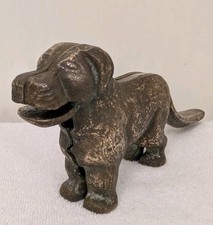 Antique Victorian Cast Brass Dog Nutcracker – Marked W Tonks, c.1880s