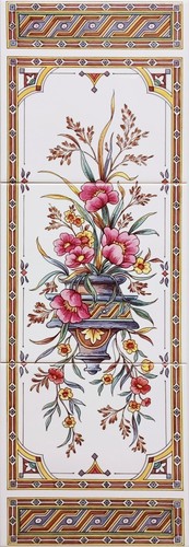 Mediterranean hanging floral - mediterranean,