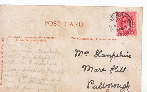 Genealogy postcard family - genealogy,