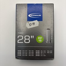 Schwalbe AV15 Inner Tube - 700 x 18/28 - 40mm Schrader Valve - New Box Tired